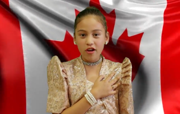 CANADIAN NATIONAL ANTHEM GREEN SCREEN AUDITION