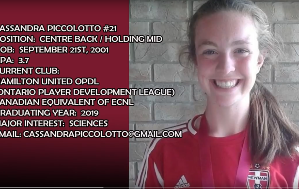 Cassandra Piccolotto Highlight Soccer Video